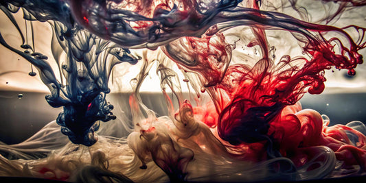 In Abstract Art, Flow: A Tool in Liquid Media