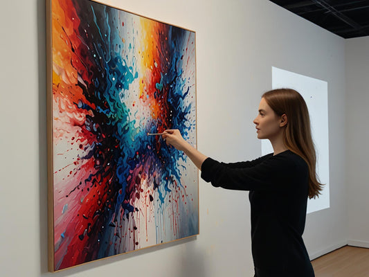 How to Add Abstract Art to Your Gallery Wall