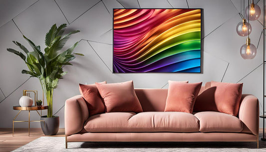 How to Use Canvas Art Prints to Enhance Your Home's Color Palette