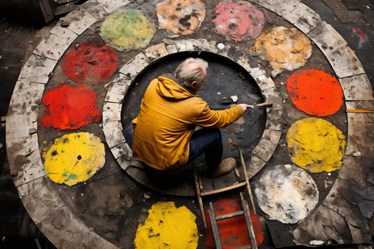 How to Mix Abstract Art and Traditional Techniques