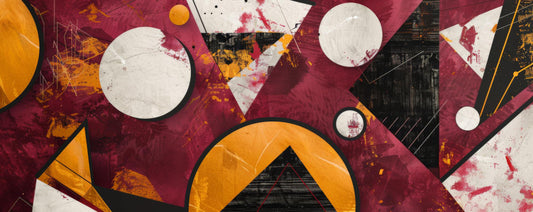 Exploring Abstract Art through Collage: Mixing Textures and Materials