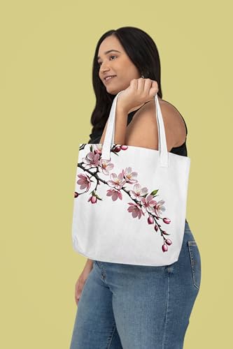 Art to Doors | Springtime Watercolor | Tote Bags | Shopping Bag For Grocery | Aesthetic Carry Bag | Tote Bag for Shopping, Travel, office & beach bags for women