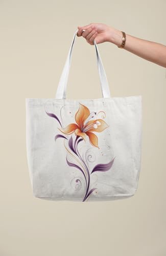 Art to Doors | Whimsy | Tote Bags | Shopping Bag For Grocery | Aesthetic Carry Bag | Tote Bag for Shopping, Travel, office & beach bags for women