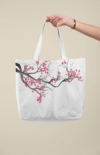 Art to Doors | Whispers of Spring | Tote Bags | Shopping Bag For Grocery | Aesthetic Carry Bag | Tote Bag for Shopping, Travel, office & beach bags for women
