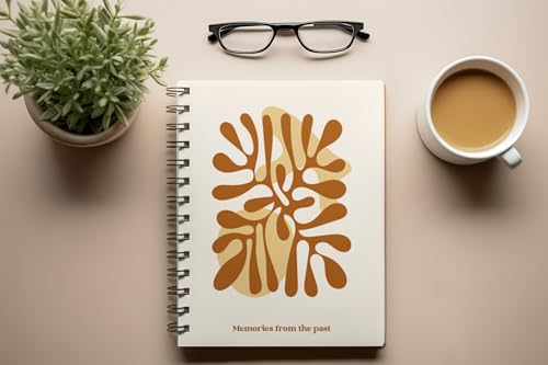 Art to Doors | Memories From The Past | Spiral Notebooks | A5 Size Paper | 120 Pages | 70 GSM Paper | Attractive Cover Designs