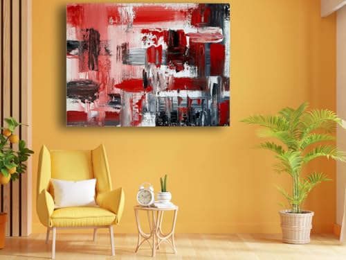 Art to Doors | I See Red | Artist Nandita Venkatraman | Horizontal | Art Print | Home Decor | Wall Decor | Gift Items | Wall Art