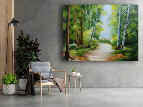Art to Doors| Tranquility | Artist Pallavi | Rectangle | Art Print | Home Decor | Wall Decor | Gift Items | Canvas Frame