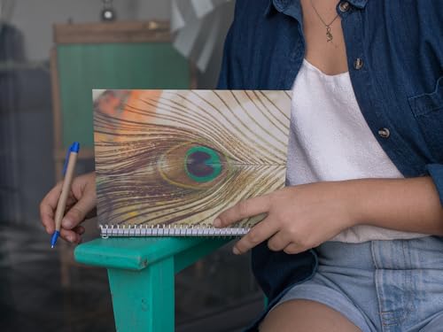 Art to Doors | Nature's Tapestry | Spiral Notebooks | A5 Size Paper | 120 Pages | 70 GSM Paper | Attractive Cover Designs