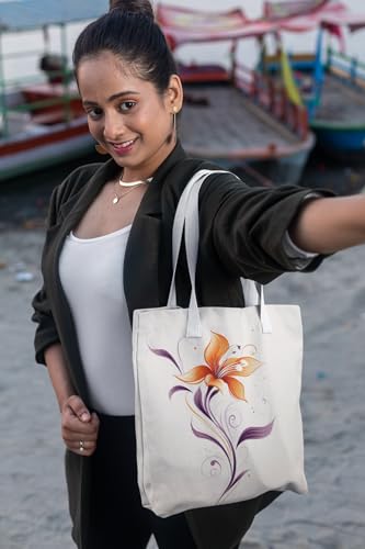 Art to Doors | Whimsy | Tote Bags | Shopping Bag For Grocery | Aesthetic Carry Bag | Tote Bag for Shopping, Travel, office & beach bags for women