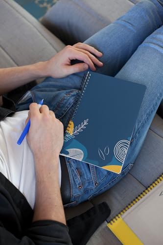 Art to Doors | Deep Sea Garden | Spiral Notebooks | A5 Size Paper | 120 Pages | 70 GSM Paper | Attractive Cover Designs