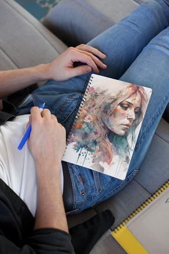 Art to Doors | Womanhood | Spiral Notebooks | A5 Size Paper | 120 Pages | 70 GSM Paper | Attractive Cover Designs