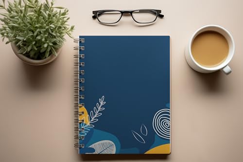 Art to Doors | Deep Sea Garden | Spiral Notebooks | A5 Size Paper | 120 Pages | 70 GSM Paper | Attractive Cover Designs