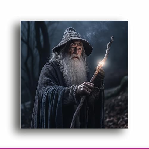 Art to Doors Enchanting Dumbaldor: Stunning Canvas Print Capturing Magical Illustration for Wizardry Enthusiasts | Personalized Gift For Anniversary, Birthday, Wedding,