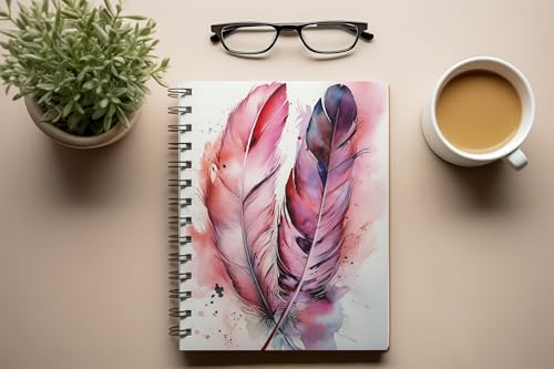 Art to Doors | The Gentle Touch of Art | Spiral Notebooks | A5 Size Paper | 120 Pages | 70 GSM Paper | Attractive Cover Designs