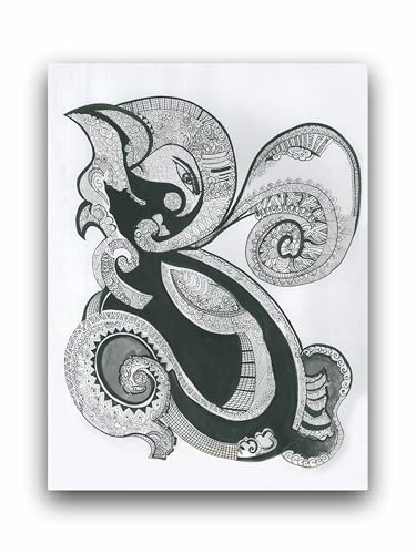 Art to Doors | Ganesh Mandala Art | Artist Jhankar Agarwal | Vertical | Art Prints | Home Decor | Wall Art | Gift Items | Canvas Frame