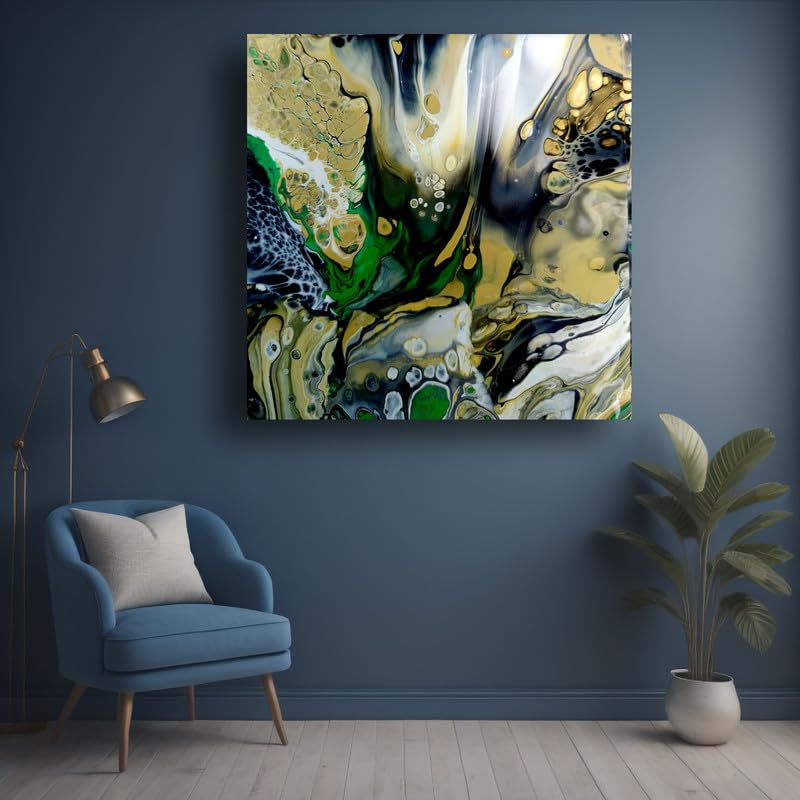 Art to Doors | The Crystal | Artist Vinod Kumar | Rectangle | Art Prints | Home Decor | Wall Art | Gift Items | Canvas Frame