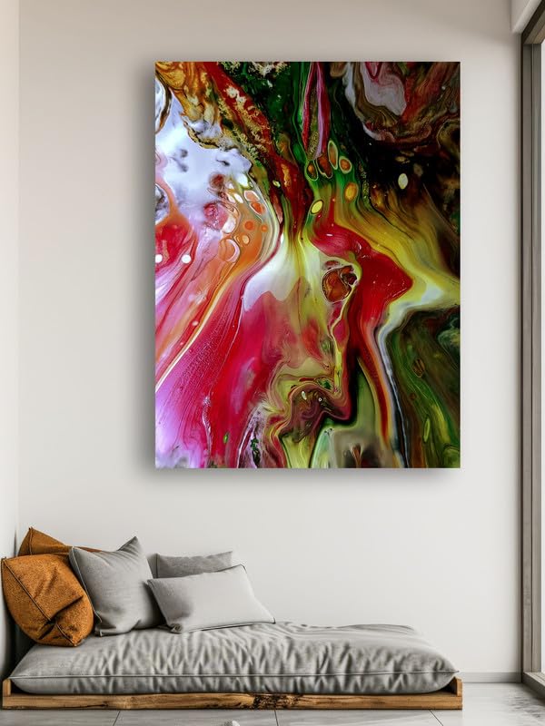 Art to Doors | Melody Of Spring | Artist Vinod Kumar | Rectangle | Art Prints | Home Decor | Wall Art | Gift Items | Canvas Frame