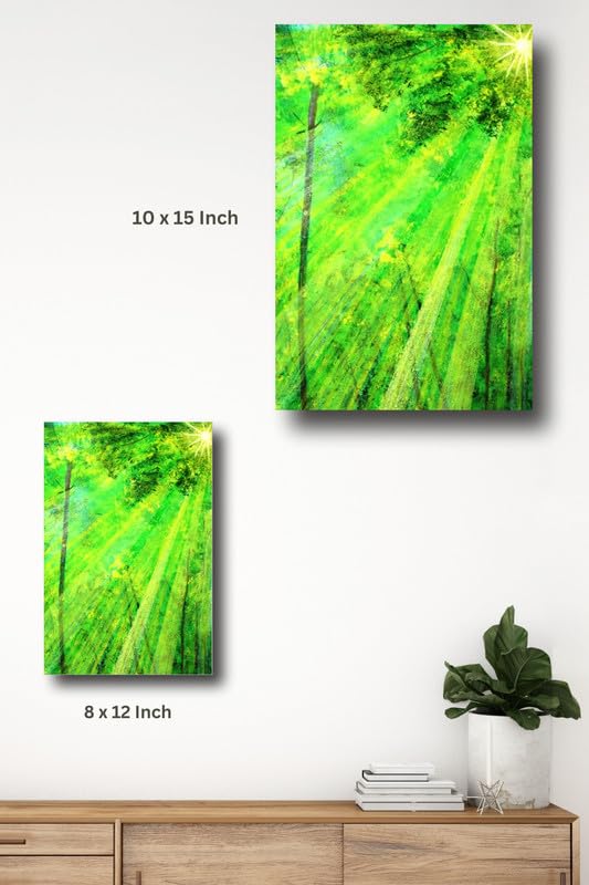 Art to Doors | Peeper Of The Jungle | Artist Sudesh Kundley | Vertical | Art Prints | Home Decor | Wall Decor | Gift Items | Wall Art | Canvas Frame