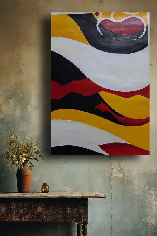 Art to Doors | Flames | Artist Ajay Pratap Singh Rathore | Rectangle | Art Print | Home Decor | Wall Decor | Gift Items | Canvas Frame