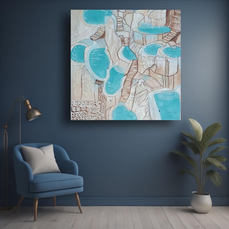 Art to Doors | Mesmerizing Tolantongo | Artist Lovina Cano | Square | Art Print | Home Decor | Wall Decor | Gifts for Women | Gifts for Men | Wall Art