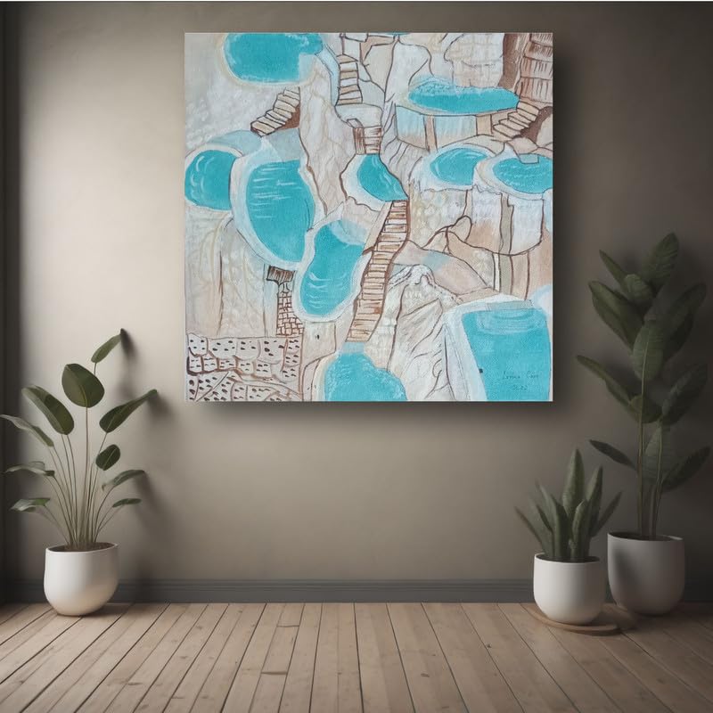 Art to Doors | Mesmerizing Tolantongo | Artist Lovina Cano | Square | Art Print | Home Decor | Wall Decor | Gifts for Women | Gifts for Men | Wall Art