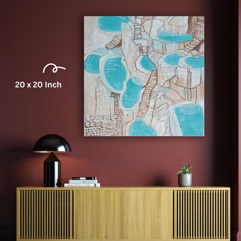 Art to Doors | Mesmerizing Tolantongo | Artist Lovina Cano | Square | Art Print | Home Decor | Wall Decor | Gifts for Women | Gifts for Men | Wall Art