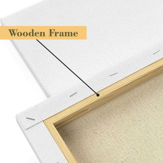 Art to Doors | The Pearl | Artist Vinod Kumar | Rectangle | Art Prints | Home Decor | Wall Art | Gift Items | Canvas Frame