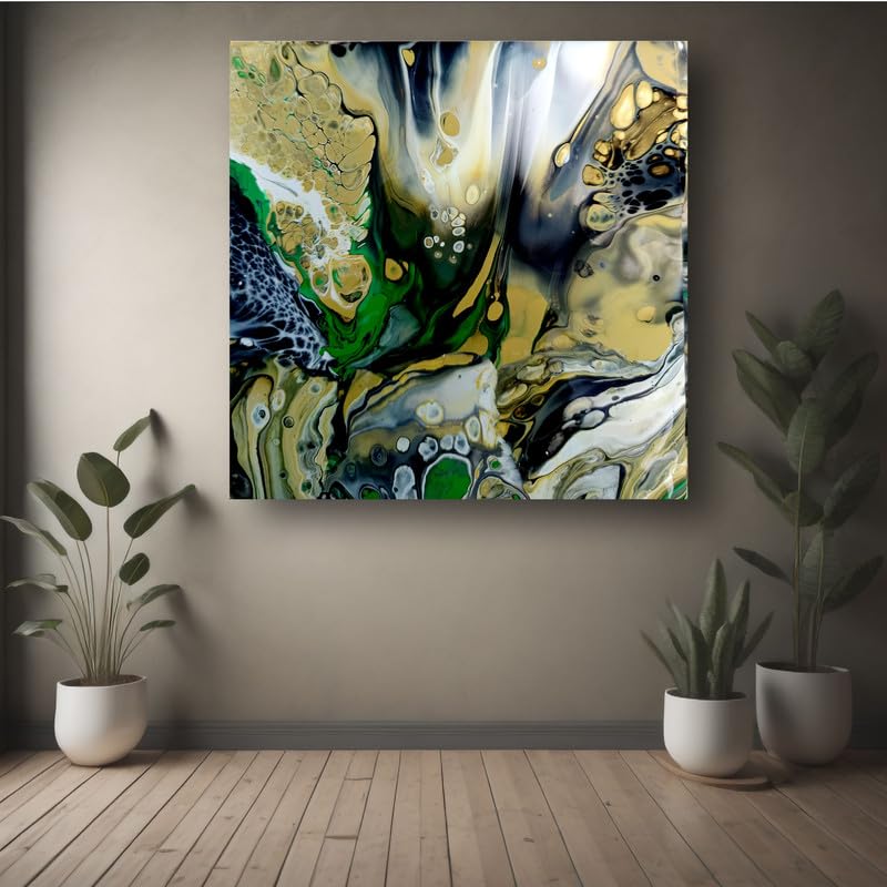 Art to Doors | The Crystal | Artist Vinod Kumar | Rectangle | Art Prints | Home Decor | Wall Art | Gift Items | Canvas Frame