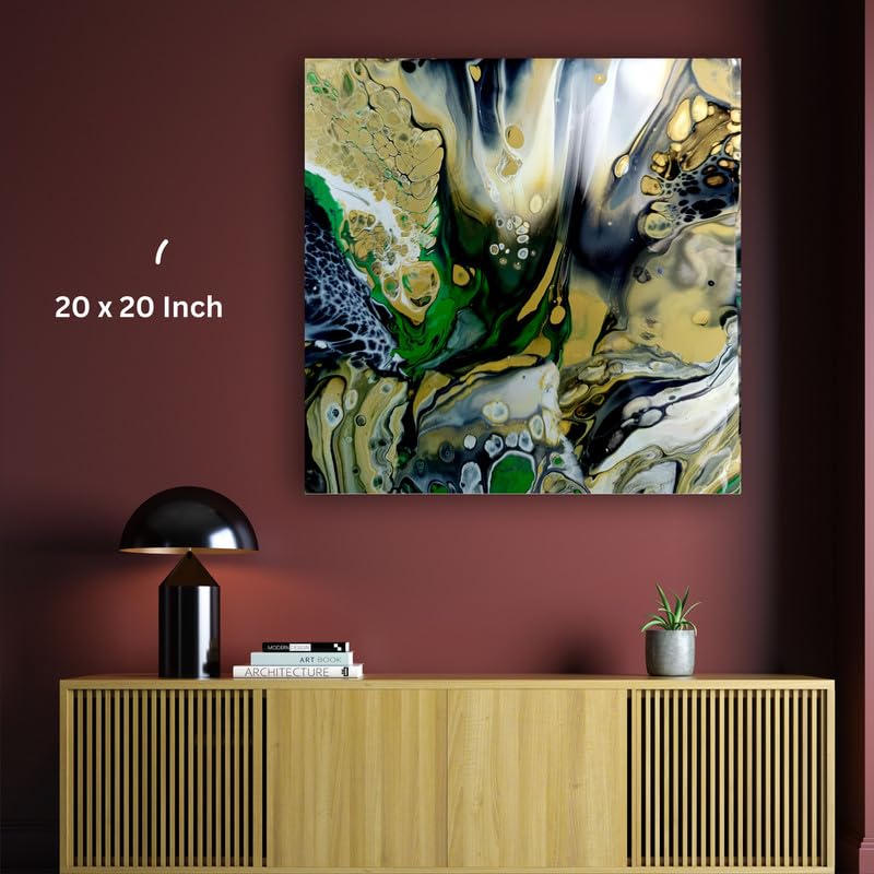 Art to Doors | The Crystal | Artist Vinod Kumar | Rectangle | Art Prints | Home Decor | Wall Art | Gift Items | Canvas Frame