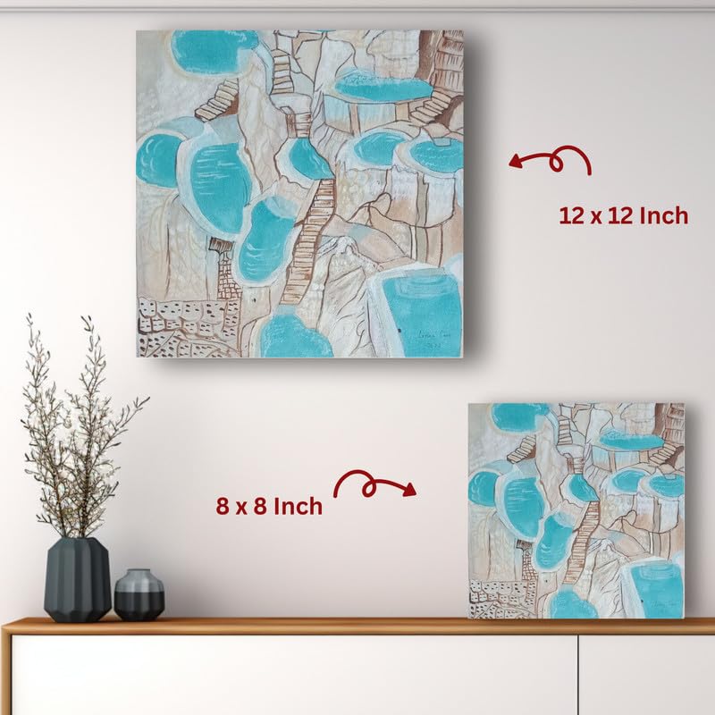 Art to Doors | Mesmerizing Tolantongo | Artist Lovina Cano | Square | Art Print | Home Decor | Wall Decor | Gifts for Women | Gifts for Men | Wall Art