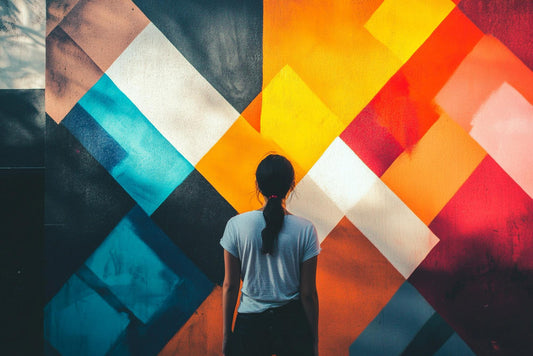 Exploring Bold Colour Palettes in Abstract Art