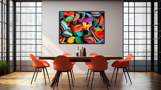 How to Choose the Right Canvas Art for a Minimalist Dining Room