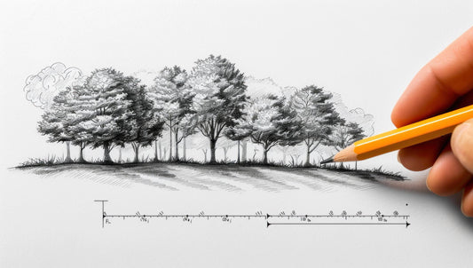 Drawing Landscapes: An Exercise in Perspective and Scale