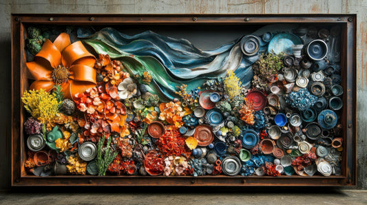 How to Use Inspirations from Nature in Resin Canvas Art