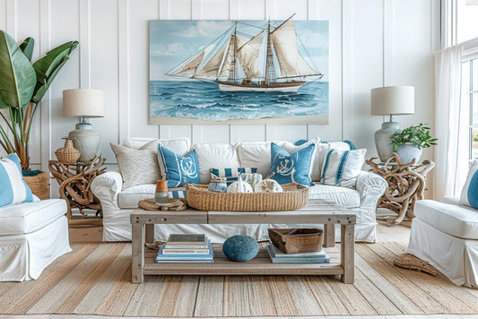 The Best Canvas Art Prints for a Light and Airy Coastal Home