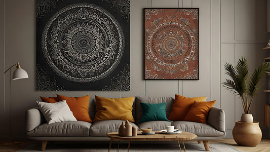 How to Create Mandalas Using Acrylic Pouring Technique