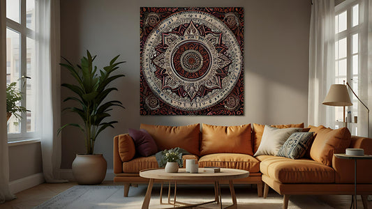 Incorporating Mandalas in Modern Wall Decor