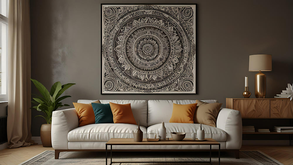 Using Mandalas in Scrapbooking and Mixed Media