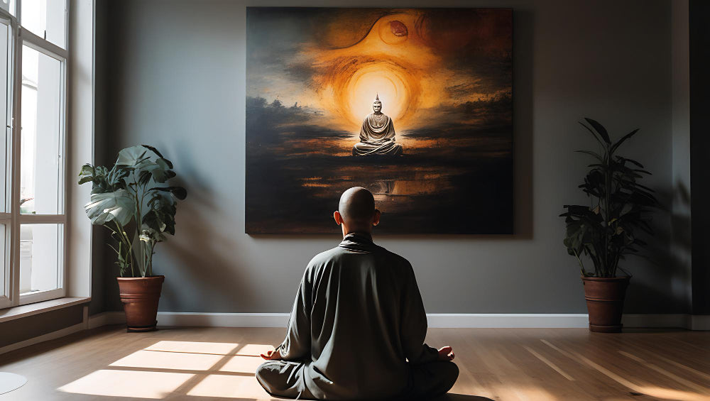 Canvas Art Prints to Create a Peaceful Place for Meditation