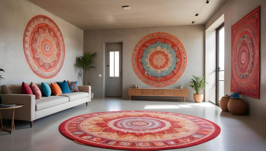 Create season-themed mandala art for use throughout the year