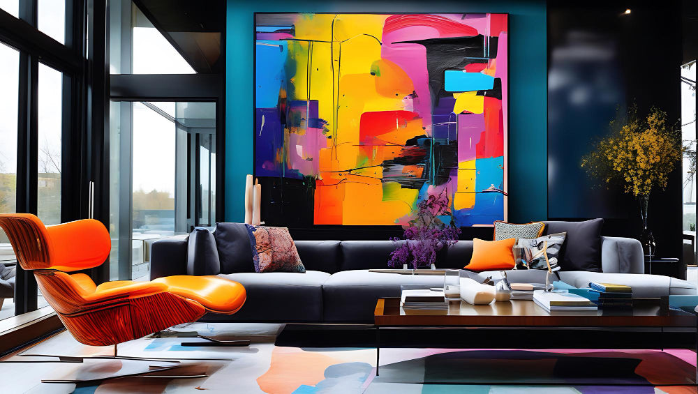 How to Create Big Modern Art for Your Home
