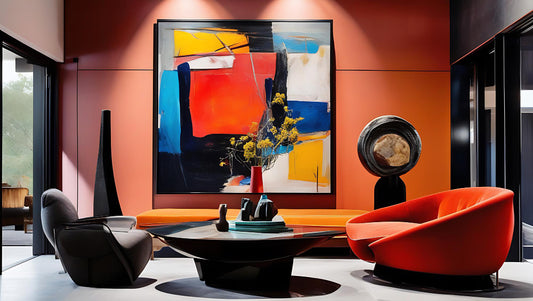 How to Bring Bold Modern Art to Small Spaces