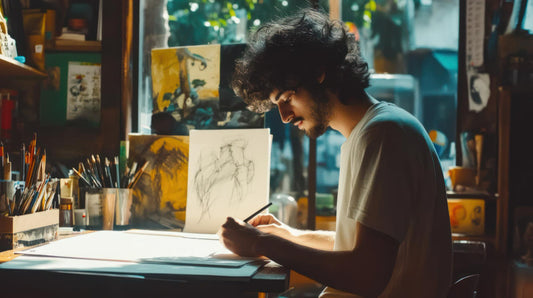 Creating Visual Storytelling through Artistic Drawings