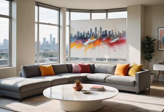 How to Choose Statement Paintings to Revamp Your Living Room