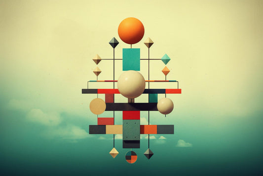 Role of Symmetry and Asymmetry in Abstract Composition