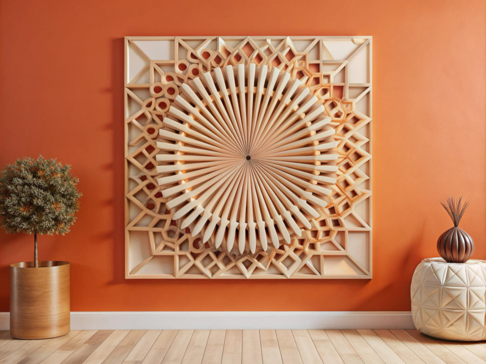 Styling a Living Room with Mandala Canvas Prints