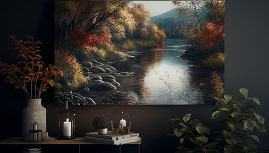 How to Achieve a Luxury Look with Metallic Canvas Art Prints