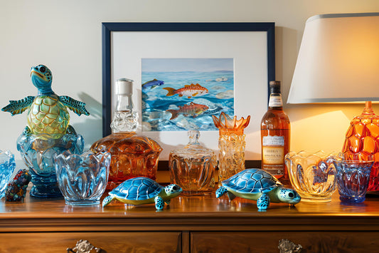 Coastal-Themed Decoration with Resin Art