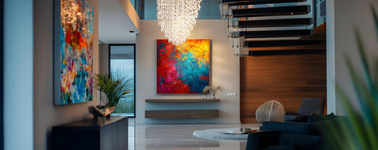 The Use of Canvas Art Prints in a Smart Home Design