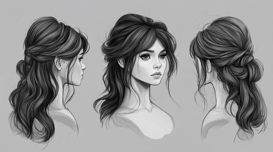 Best Methods of Drawing Realistic Hair